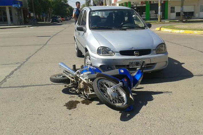 Tres choques en la ciudad