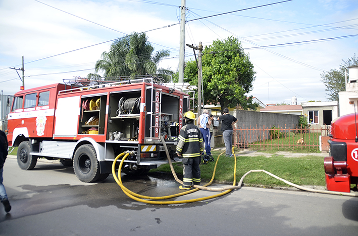 Fuego en las Villas