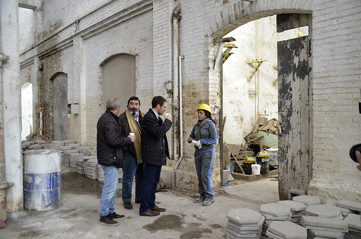 Aspiran a que trabajen 50 personas en el viejo galpón ferroviario