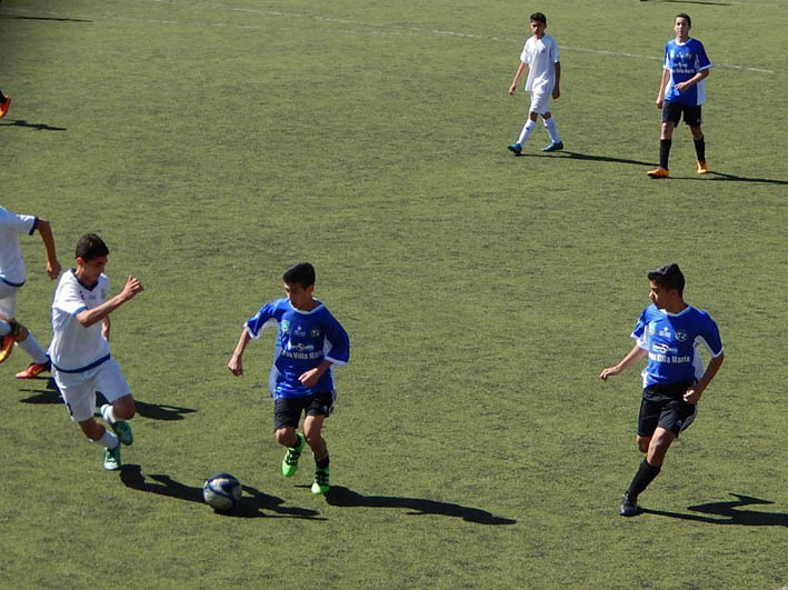 Goleada de los chicos