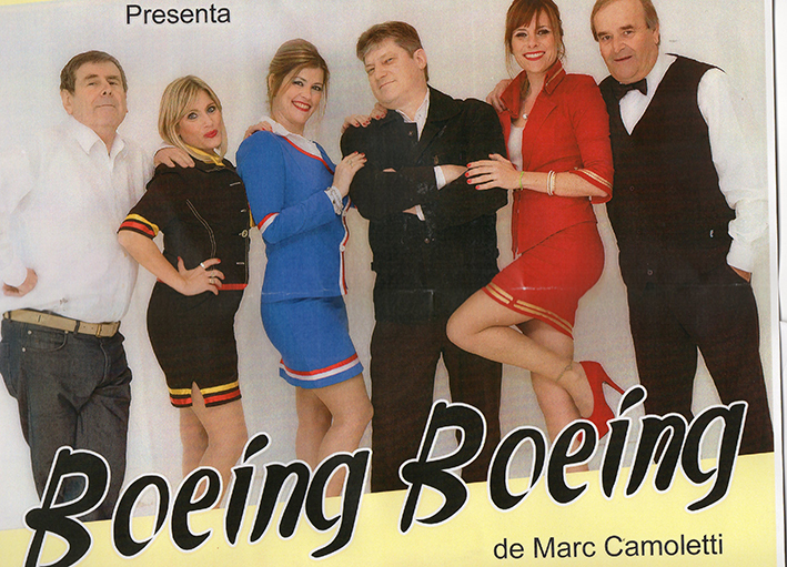 Candilejas propone “Boeing Boeing”