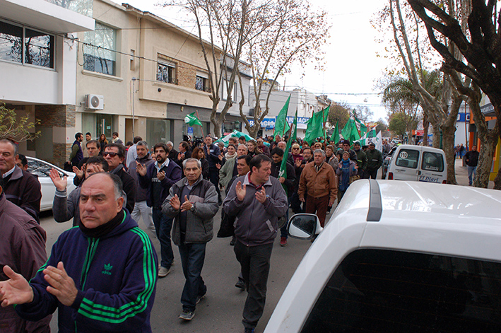 Gremialistas convocan a marchar mañana contra el tarifazo del gas