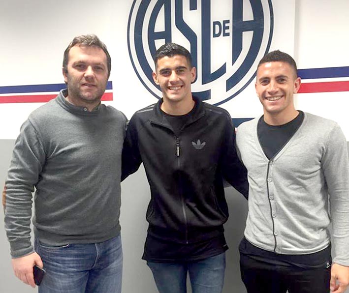 Los Berterame firmaron su primer contrato profesional