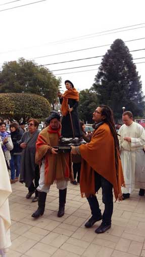 Decenas de fieles participaron de la cabalgata “brocheriana”