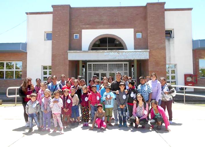 La solidaridad como pedagogía se puso en práctica