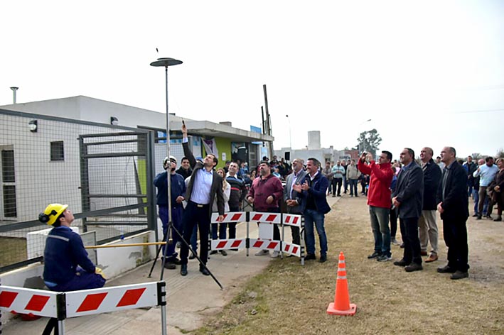 Más de 600 familias con la red de gas