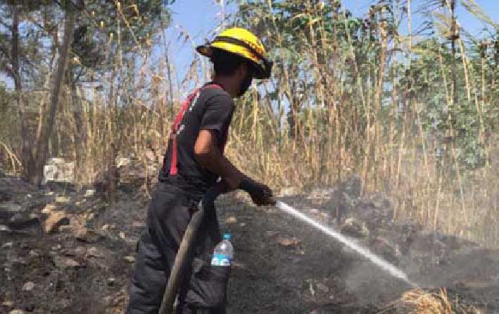 Dos incendios en el este de Villa María