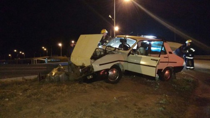 Arrollaron a un hombre y lo dejaron abandonado