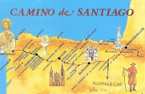 El Camino del finado Santiago