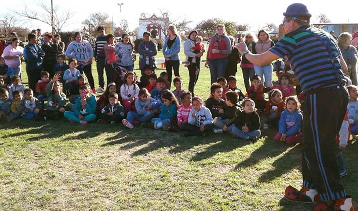 Celebraron junto a todos los bajitos