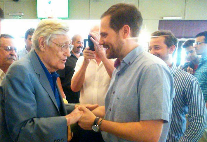 La despedida a Angeloz desde Villa María